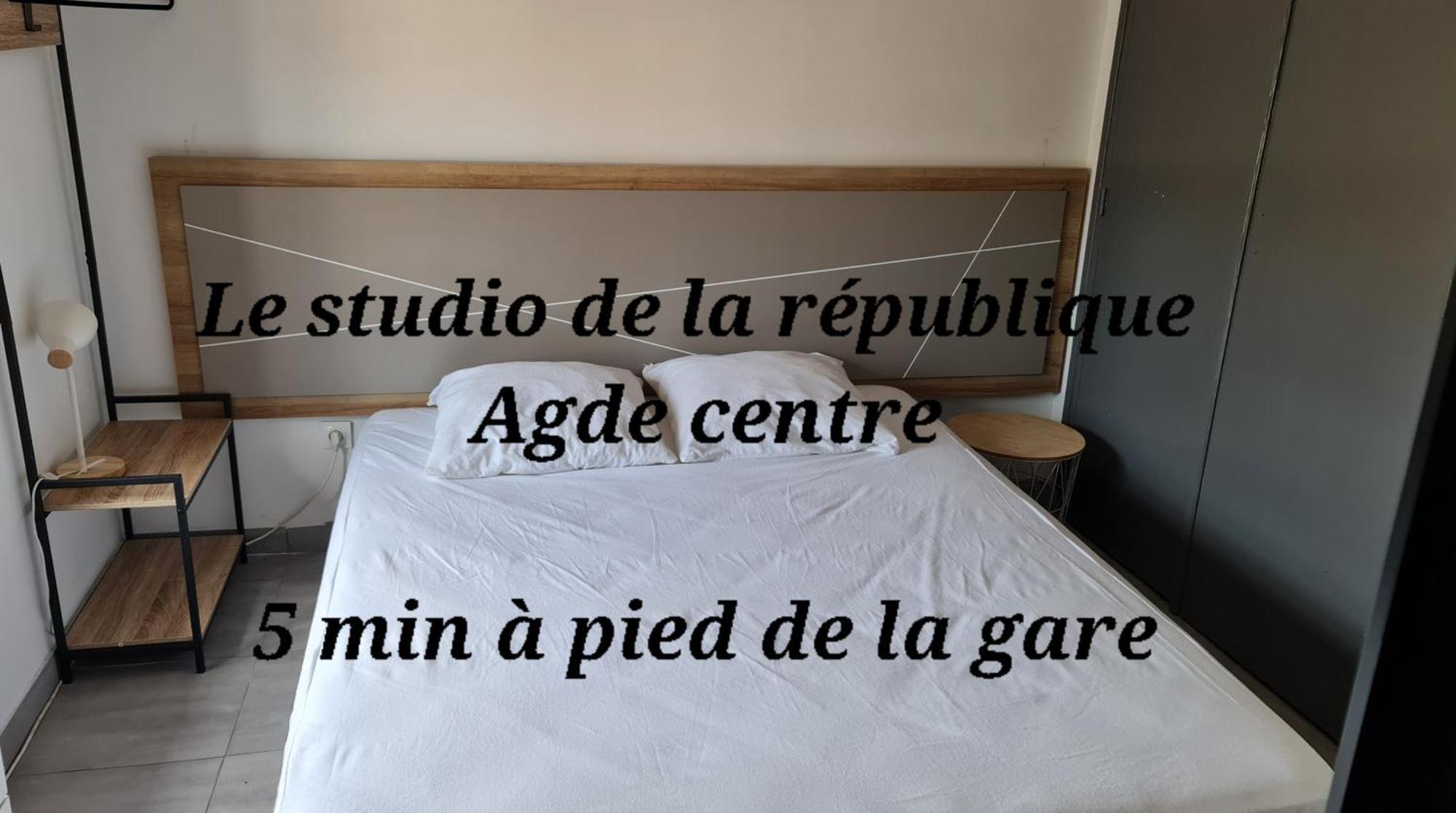 Le Studio De La Republique Agde Kültér fotó